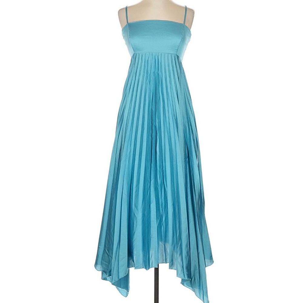 Abercrombie & Fitch Light Blue Asymmetrical Dress